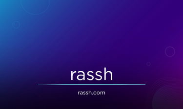 Rassh.com - Creative brandable domain for sale