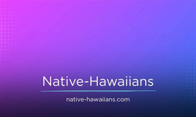 Native-Hawaiians.com