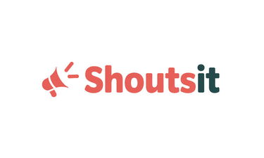 ShoutsIt.com - Creative brandable domain for sale