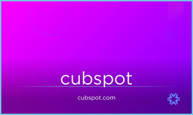 CubSpot.com - Creative brandable domain for sale