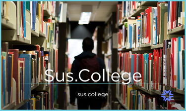 Sus.College - Creative brandable domain for sale