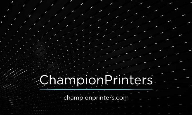 ChampionPrinters.com