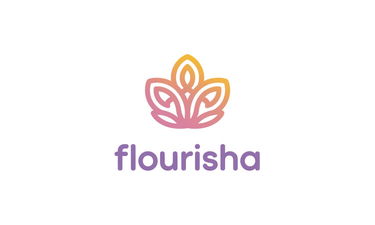 Flourisha.com - Creative brandable domain for sale