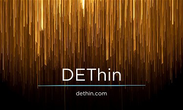 Dethin.com - Creative brandable domain for sale