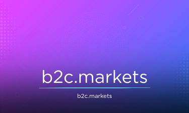 B2C.markets - Creative brandable domain for sale