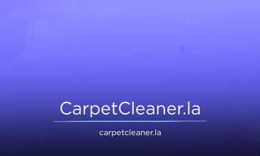 CarpetCleaner.la - Creative brandable domain for sale