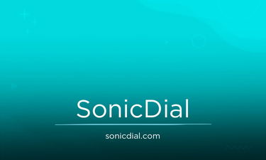SonicDial.com - Creative brandable domain for sale
