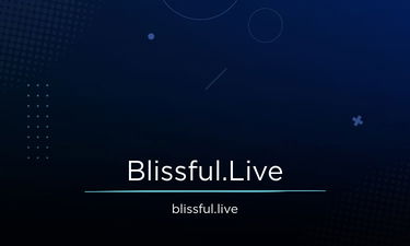 Blissful.Live - Creative brandable domain for sale
