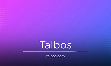 Talbos.com - Creative brandable domain for sale