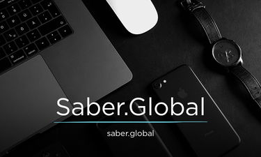 Saber.Global - Creative brandable domain for sale