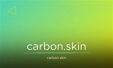 Carbon.skin - Creative brandable domain for sale