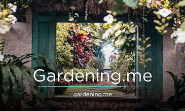 Gardening.me - Creative brandable domain for sale