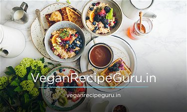 VeganRecipeGuru.in - Creative brandable domain for sale