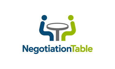 NegotiationTable.com - Creative brandable domain for sale