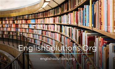 EnglishSolutions.Org - Creative brandable domain for sale
