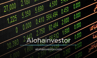 Alohainvestor.com - Creative brandable domain for sale
