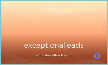 ExceptionalLeads.com - Creative brandable domain for sale
