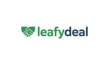 LeafyDeal.com - Creative brandable domain for sale