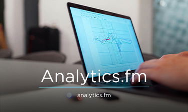 Analytics.fm - Creative brandable domain for sale