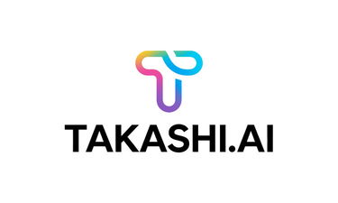 Takashi.ai - Creative brandable domain for sale