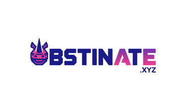 Obstinate.xyz - Creative brandable domain for sale