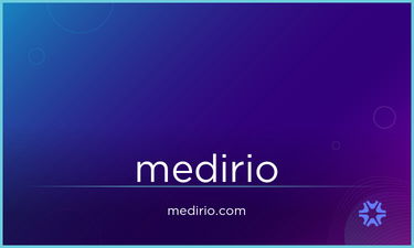 Medirio.com - Creative brandable domain for sale