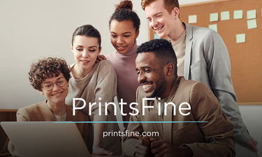 PrintsFine.com - Creative brandable domain for sale
