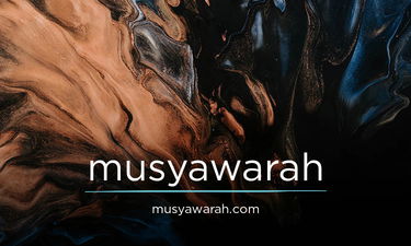 Musyawarah.com - Creative brandable domain for sale