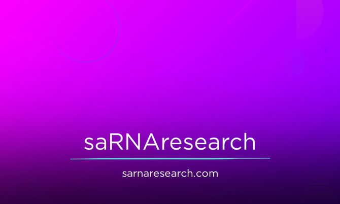 saRNAresearch.com