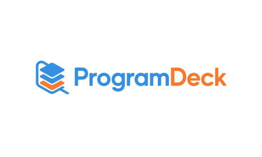 ProgramDeck.com - Creative brandable domain for sale