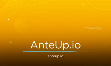 AnteUp.io - Creative brandable domain for sale