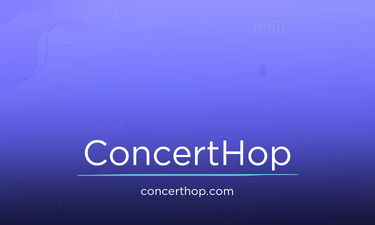 ConcertHop.com - Creative brandable domain for sale