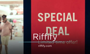 Riffify.com - Creative brandable domain for sale