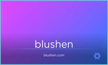 Blushen.com - Creative brandable domain for sale
