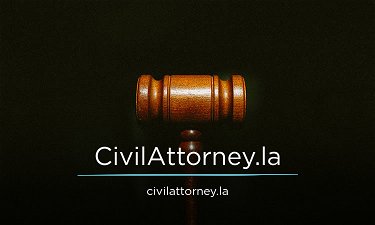 CivilAttorney.la - Creative brandable domain for sale