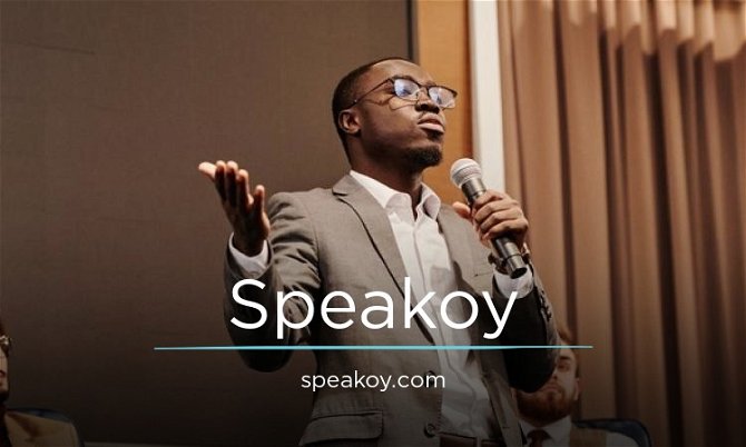 Speakoy.com