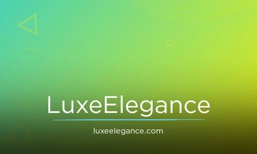LuxeElegance.com - Creative brandable domain for sale