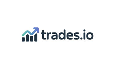 Trades.io - Creative brandable domain for sale