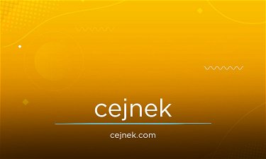 Cejnek.com - Creative brandable domain for sale