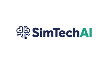 SimtechAi.com - Creative brandable domain for sale