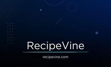 RecipeVine.com - Creative brandable domain for sale
