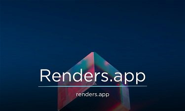Renders.app - Creative brandable domain for sale