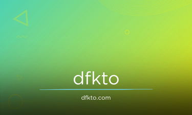 DFKTO.com - Creative brandable domain for sale