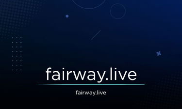 Fairway.live - Creative brandable domain for sale