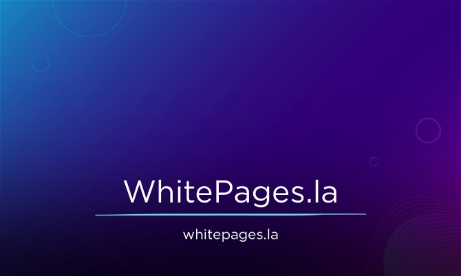 WhitePages.la