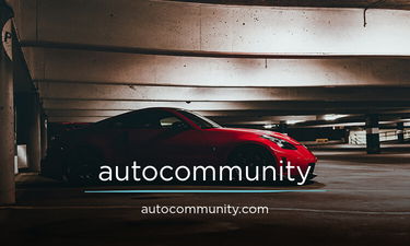 AutoCommunity.com - Creative brandable domain for sale
