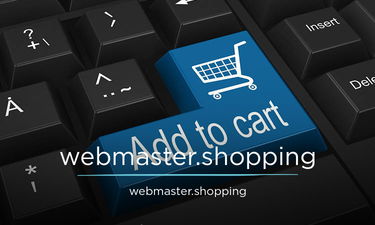 webmaster.shopping - Creative brandable domain for sale