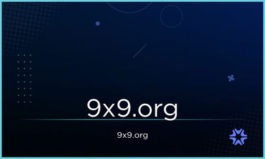 9x9.org - Creative brandable domain for sale