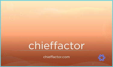 ChiefFactor.com - Creative brandable domain for sale