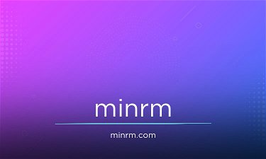 Minrm.com - Creative brandable domain for sale